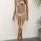 Fringed Beach Cover Up