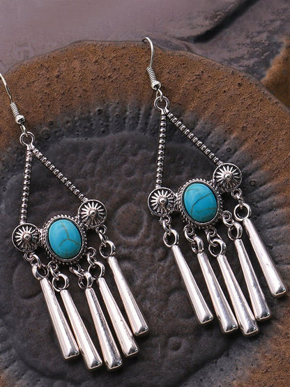 Ethnic Metal Earrings