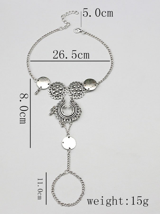 Bohemian Cutout Anklet