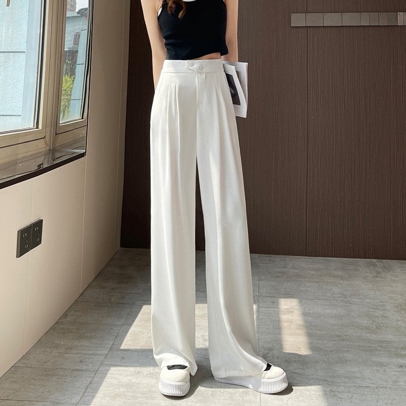 Casual Full-Length Loose Pants