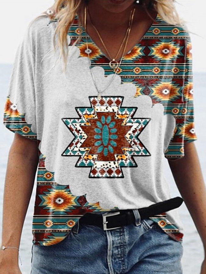 Short-Sleeved Printed T-Shirt