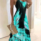 Flame Print Camisole Dress