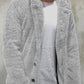 Men's Hooded Solid Color Jacket