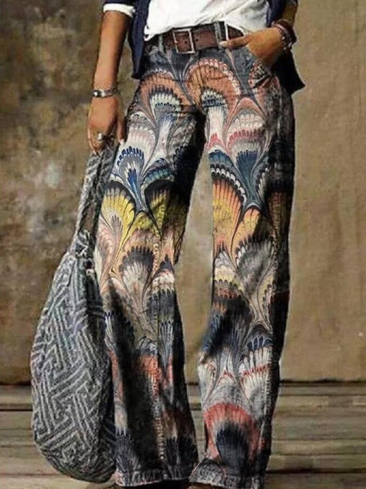 Women's Casual Printed Pants