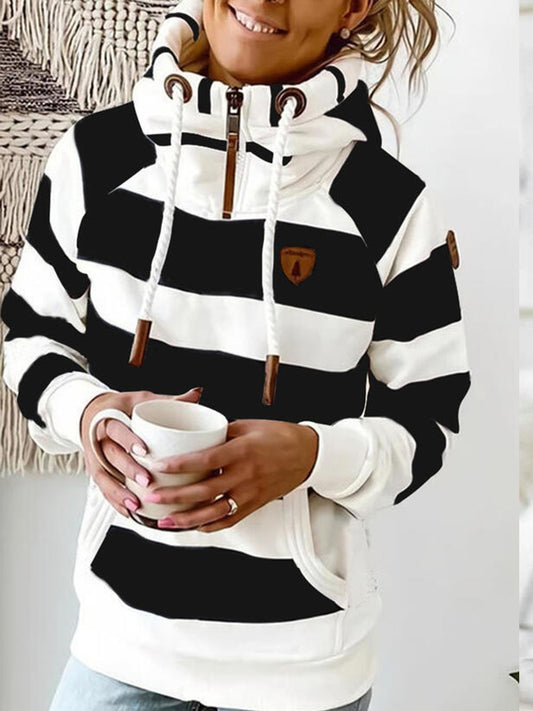 Langarm Lässige Sweatshirts mit Kapuze