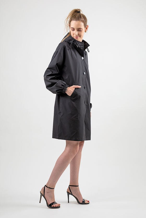ONYX BLACK WINDBREAKER