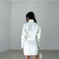 Turtleneck Skirt Set