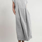 Solid Color Sleeveless Loose Pocket Cotton Linen Dress