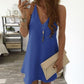 V-neck Chiffon Dress