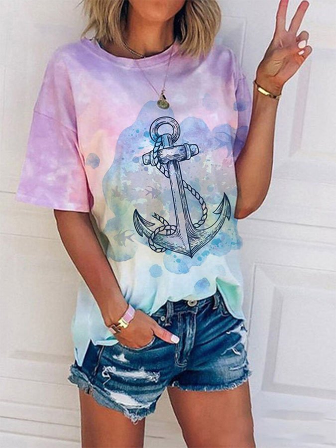 Anchor Print T-Shirt