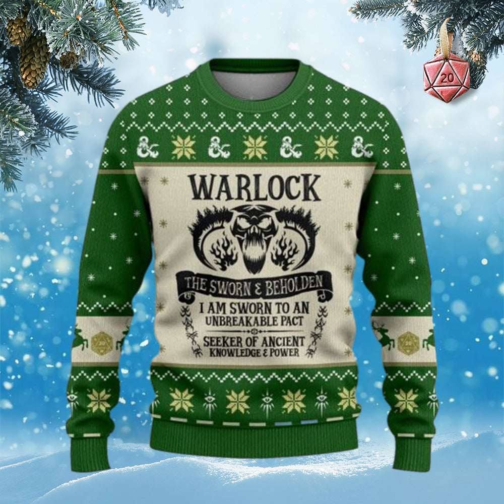 DND CLASSES WARLOCK-2 SWEATSHIRT