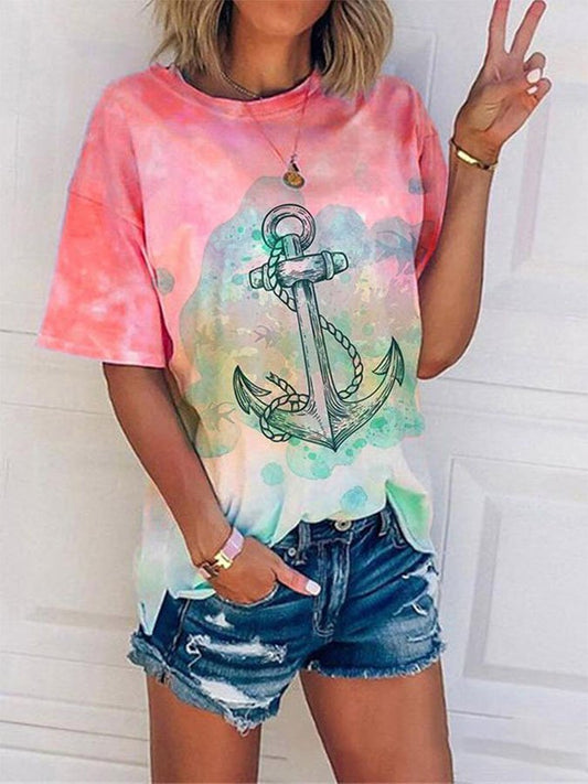 Anchor Print T-Shirt