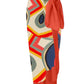 Fashion Colorblock Geometric Print Swimsuit Set