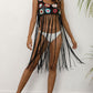 Fringed Beach Cover Up