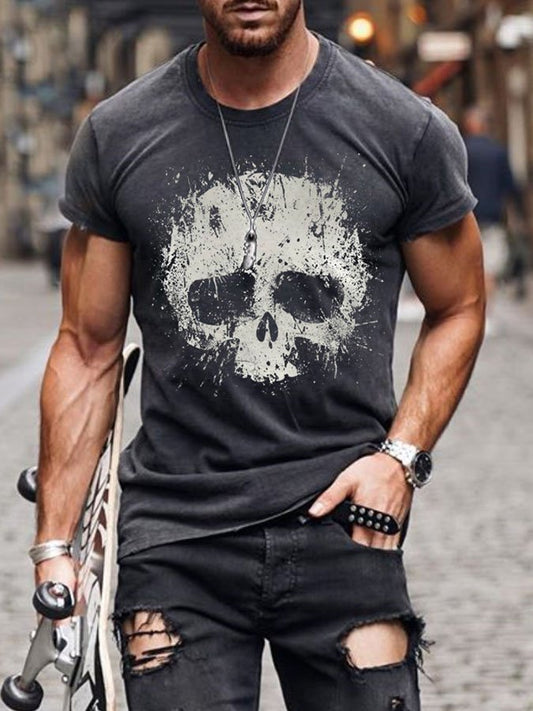 Casual Crew Neck Short Sleeve T-Shirt