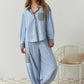 Pink loose pajama set