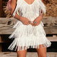 Suspender Fringed Dress