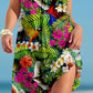 Printed Vacation Casual Dress