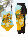 Canvas Art Print Swimsuit And Apron