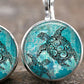 Turtle Pattern Creative Earrings