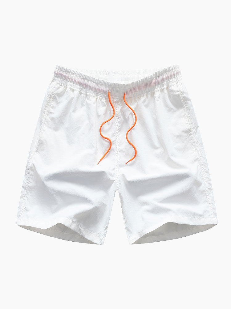 Stripe Print Shirt & Swim Shorts