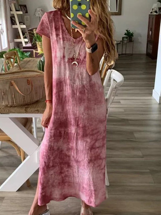 Tie Dye Maxi Dress