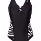 Printed One-Piece Swimsuit