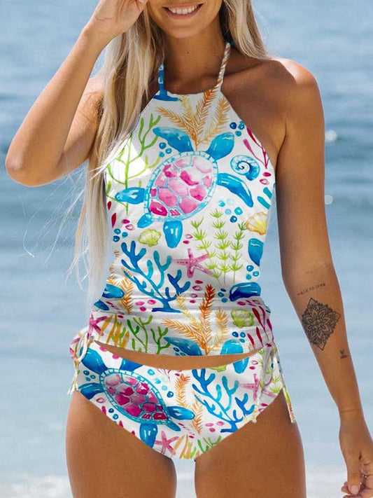 Turtle Vacation Swimsuit Set