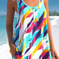Geometric Print Bowknot Tankini Set
