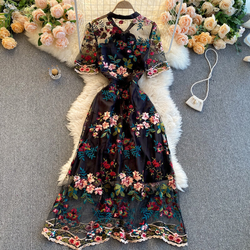 Tullia Embroidered Dress