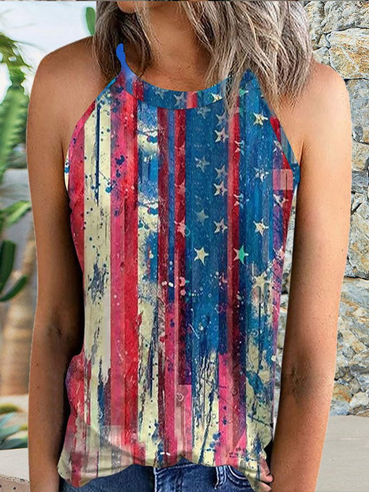 Women's Independence Day Print Camisole