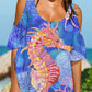 Seahorse Print Dress