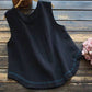 Women's Vintage Round Neck Casual Vest