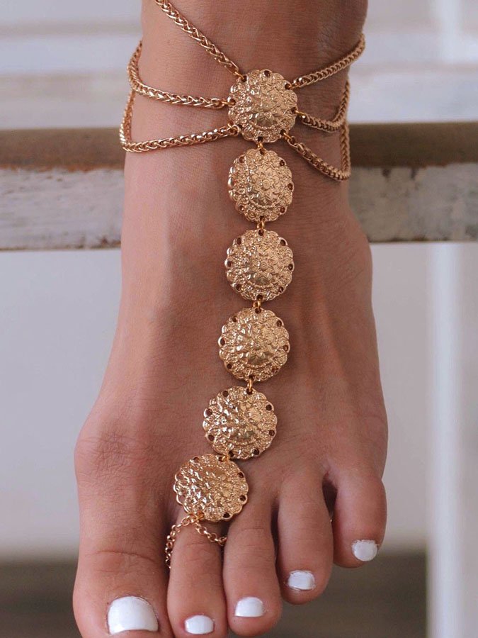 Vintage Ethnic Women'S Anklet