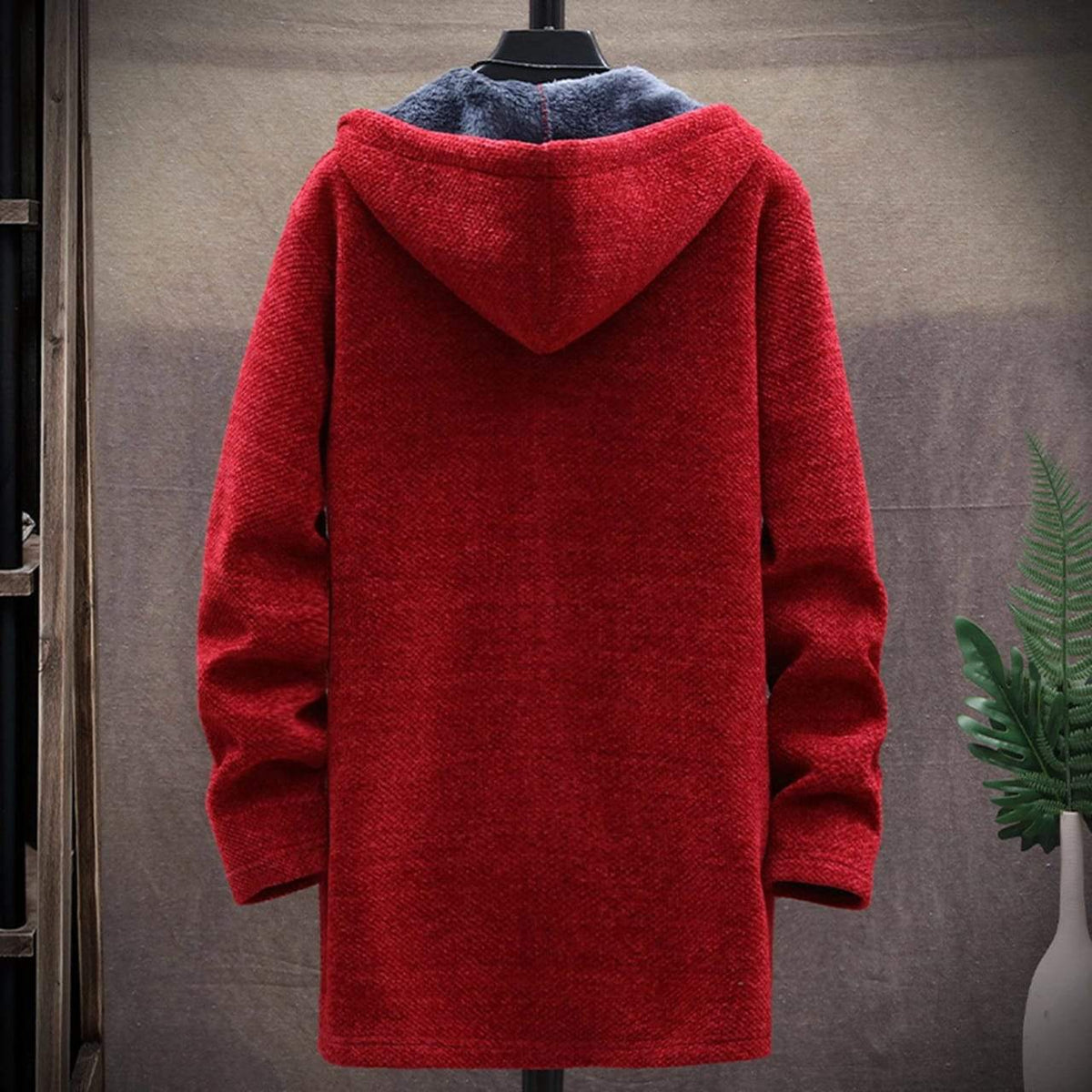 Moveposition's Ben - Cozy Hoodie with over length and side pockets-Move Position