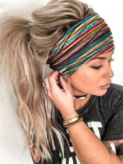 Printed Wide Headband