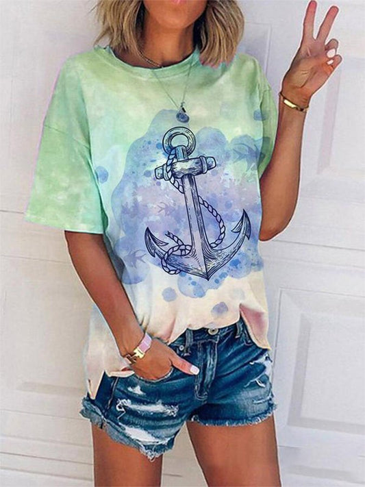 Anchor Print T-Shirt