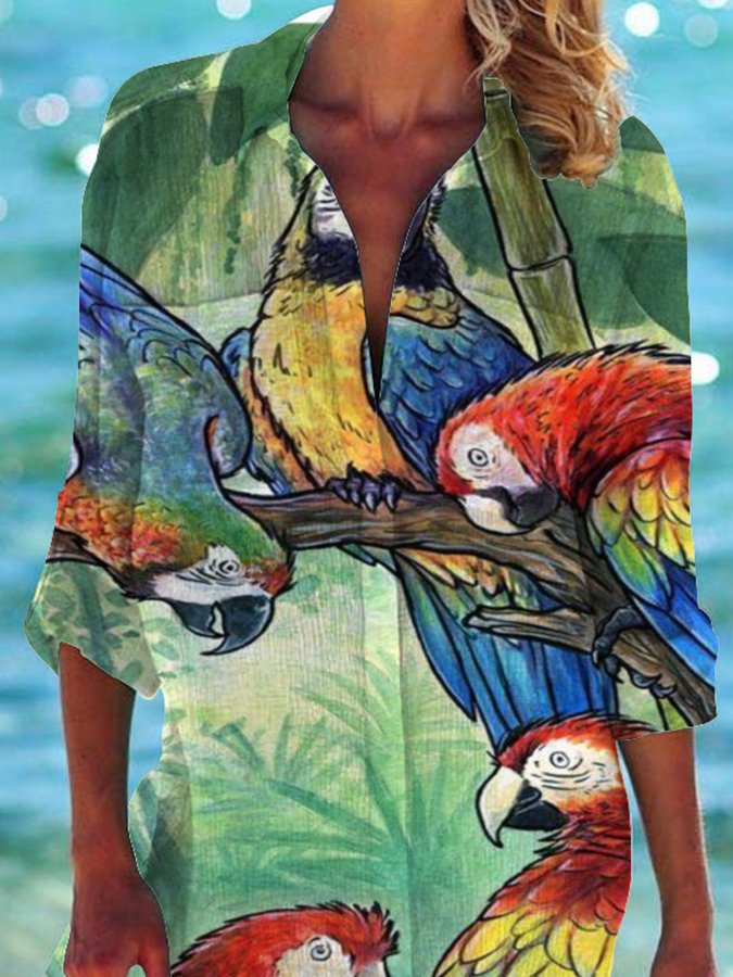 Vacation Print Shirt