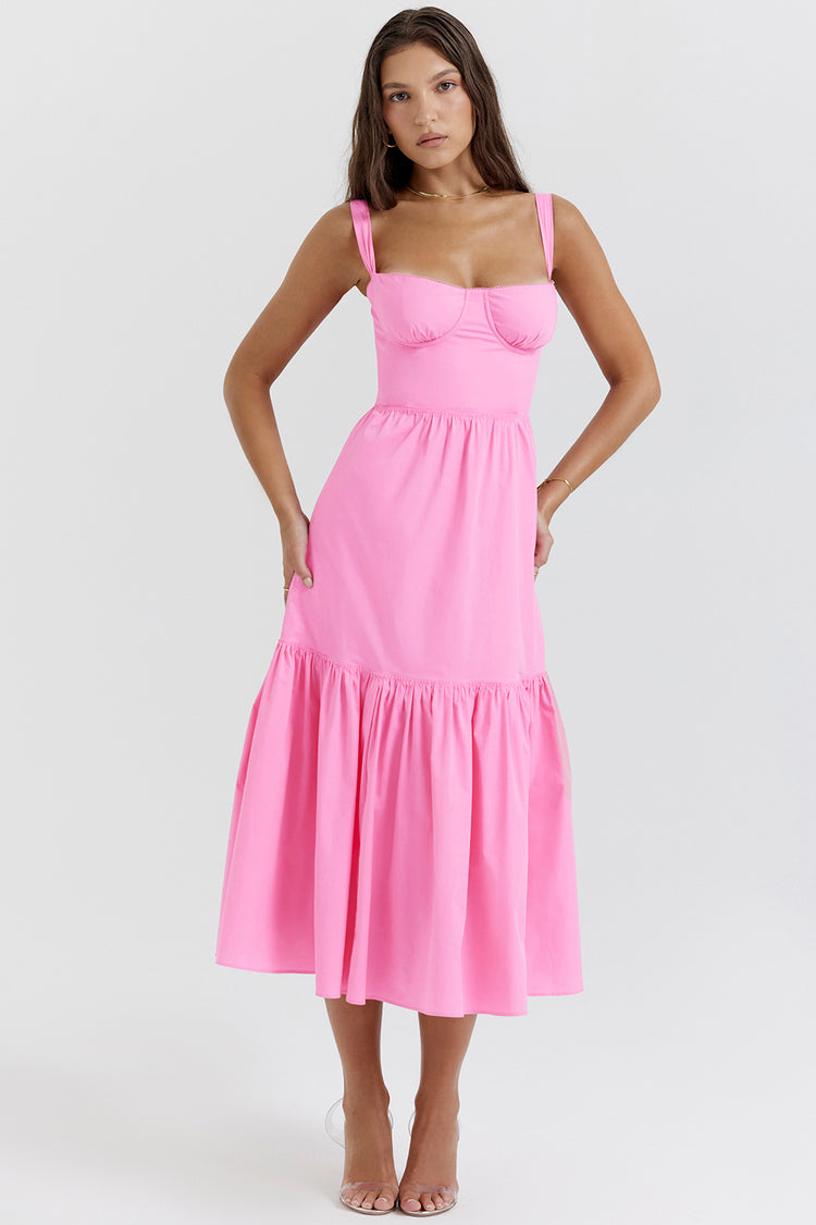 Elliana Spring Midi Dress