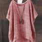 Ladies Linen Casual Loose Shirt