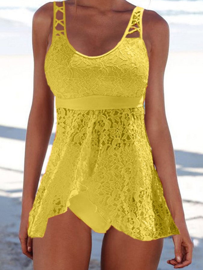 Resort Lace Beach Swimsuit