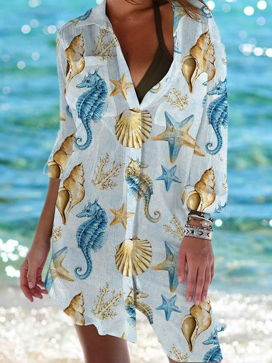 Vacation Print Shirt