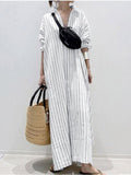 Striped Loose Dress