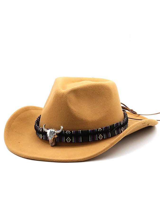 Western Cowboy Big Brimmed Hat