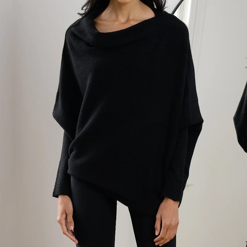 Asymmetric Draped Jumper