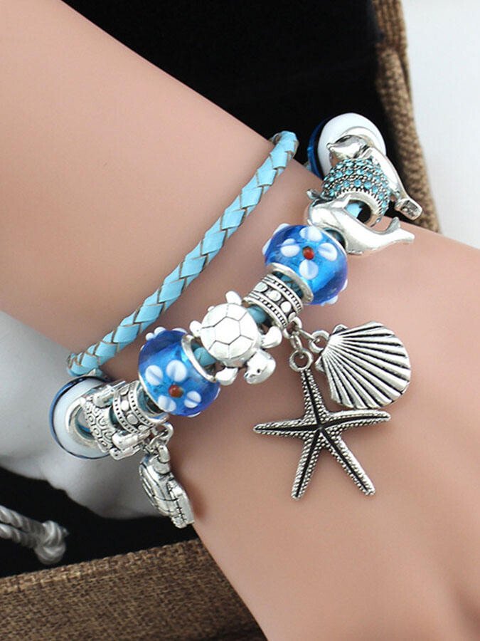 Starfish Turtle Ocean Series Bracelet