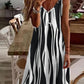 Print Sleeveless Shift Knee Length Casual Slip Dresses