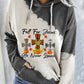 Women&#039;s Fall For Jesus, He Never Leaves Tie-dye Print Casual Hoodie