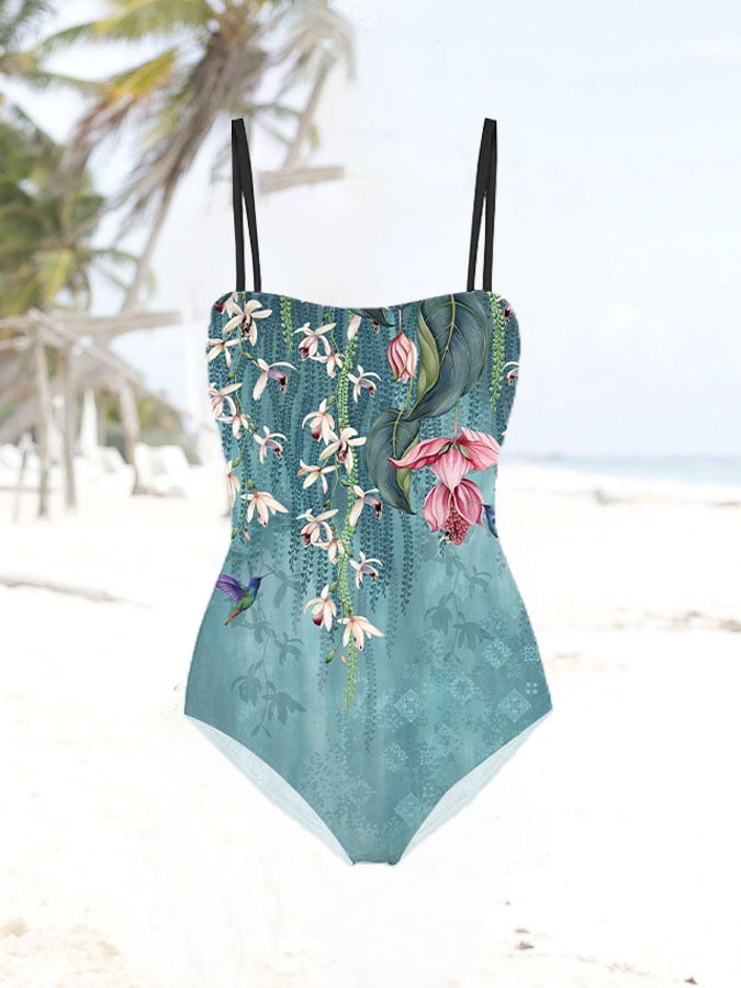 Canvas Art Print Swimsuit And Apron