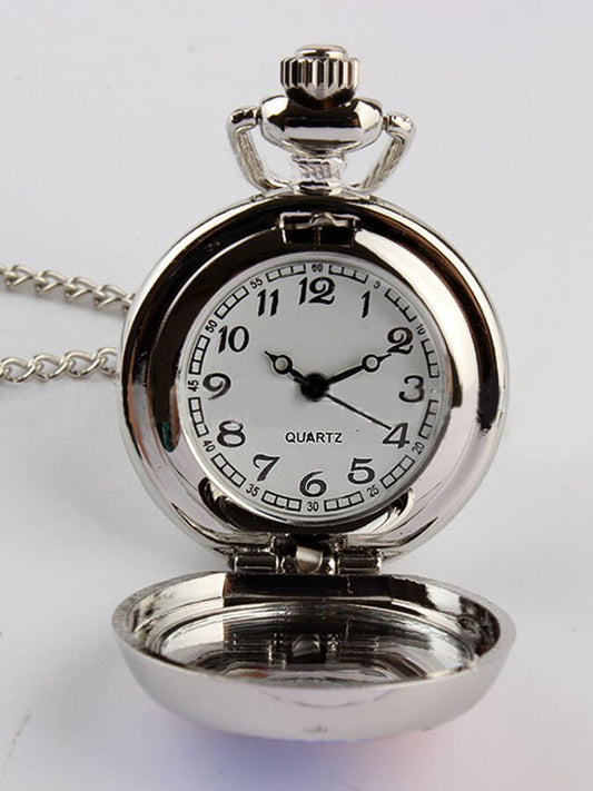 Flag Flip Vintage Watch Necklace